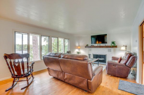 Lakefront Home with Fire Pit in Eagle River